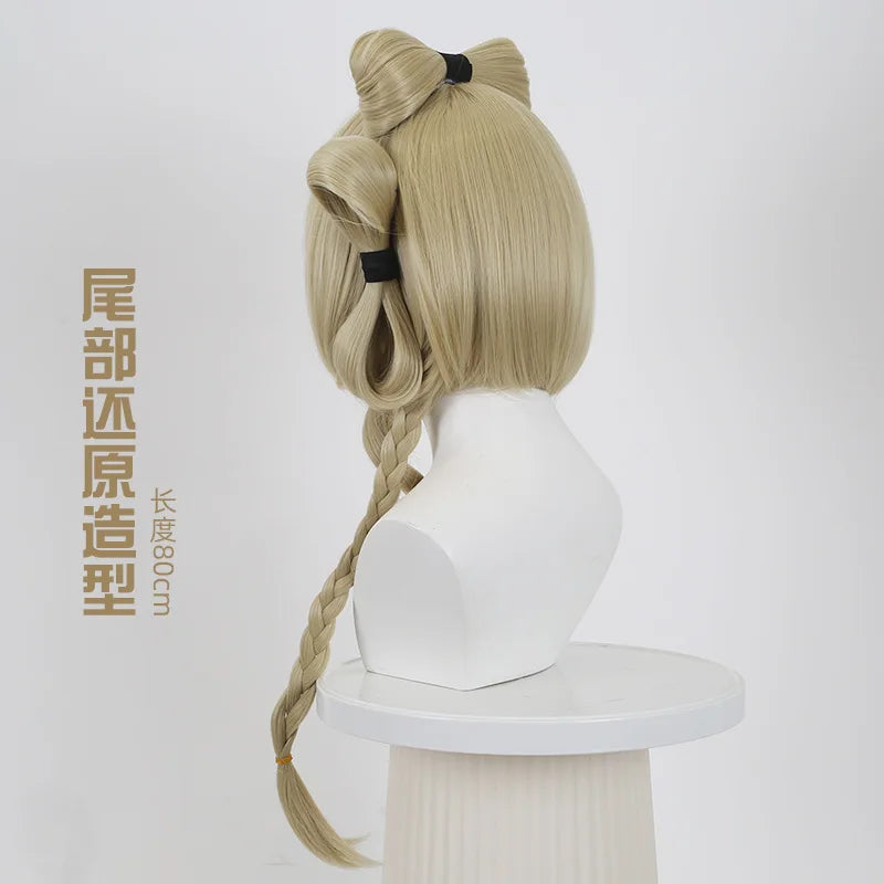 Synthetic Cosplay Wig Butterfly Clip Split Top Natural Scalp Anime Style Inspired Pink Su-F Inspired Fiber Hair Party Costume